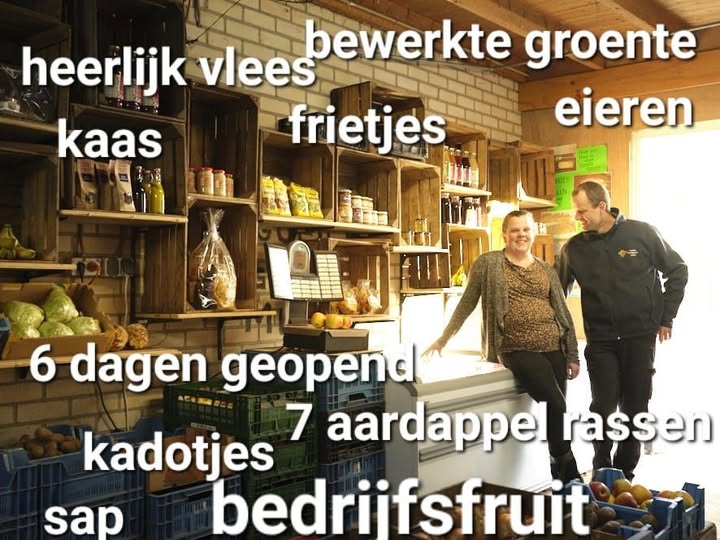 Like, deel en win op Facebook bij Boerderijwinkel Lensink Aardappelen Aalten